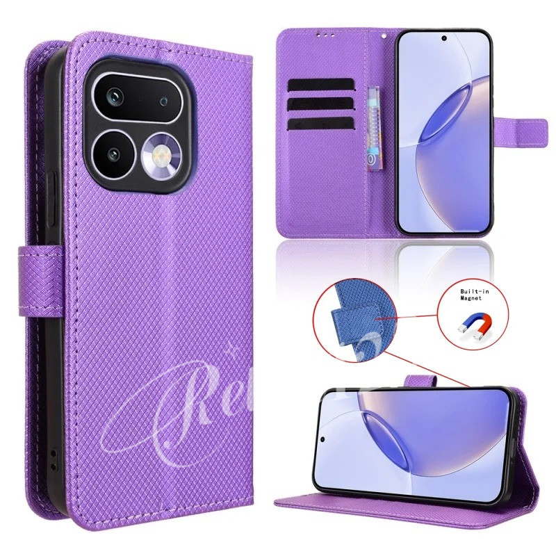 สําหรับRealme 16 Pro + 5Gหรูหราเพชรลายสก๊อตหนังสําหรับRealme 16 16Pro 16Pro + Realme16 Realme16Pro R