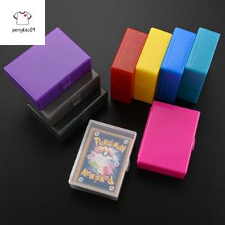 Pengatao09 ใหม่พลาสติกใสกล่องเก็บโป๊กเกอร์ Photocards กล่องเ…