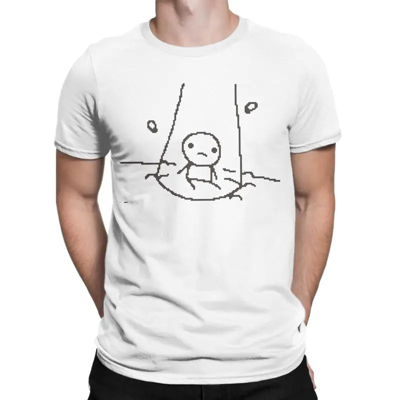 เสื้อยืด The Binding of Isaac สำหรับผู้ชาย ผ้าฝ้าย ทรงฮิปฮอป คอกลม แขนสั้น