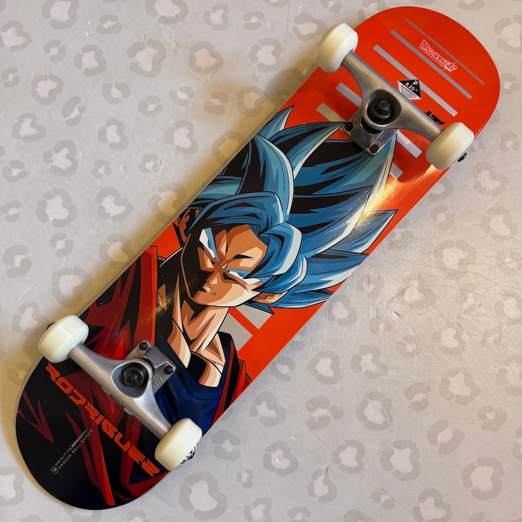 PRIMITIVE - P-rod Goku Dragon Ball Z 8.25" สเก็ตบอร์ดครบชุด