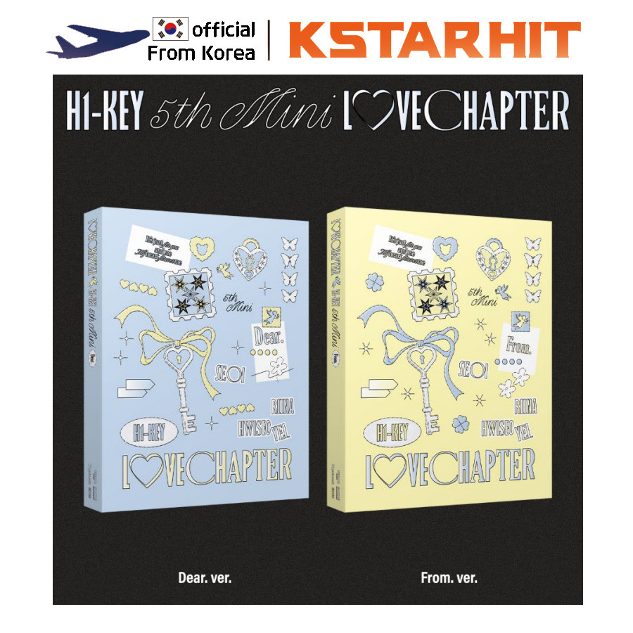 (Set of 2) H1-KEY - LOVECHAPTER (5th Mini Album)
