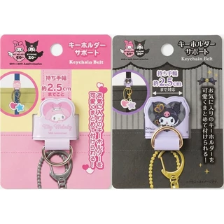 🎀 พวงกุญแจ คุโรมิ มายเมโลดี้ Sanrio ที่แขวนห้อยกระเป๋า Keychain Belt ครบรอบ 50 ปี ของแท้ญี่ปุ่น