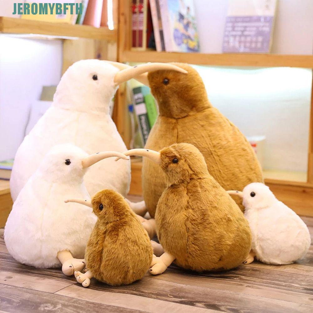 JEROMYBF จําลองนกตุ๊กตาของขวัญวันเกิดเด็กเหมือนจริง Kiwi Bird หมอนการ์ตูนตุ๊กตาเด็กของเล่นเด็ก Zeala