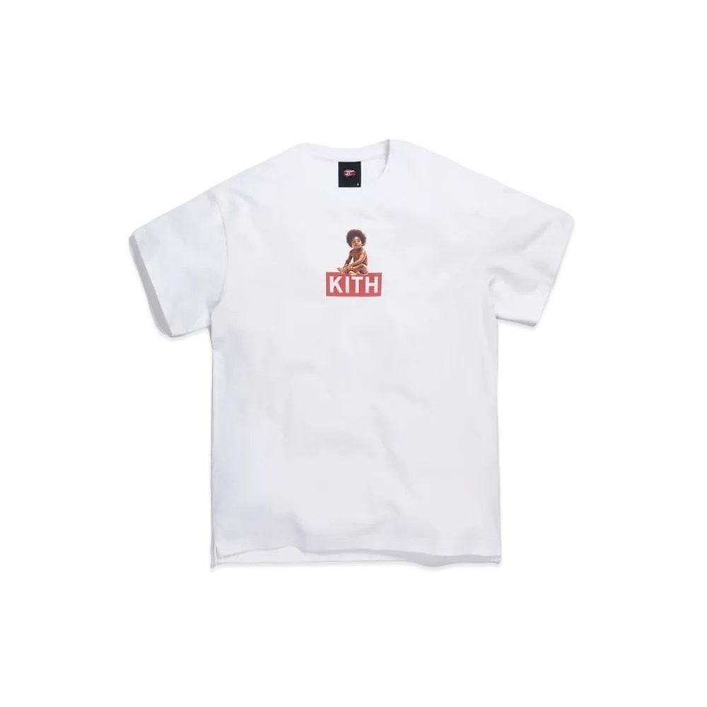 KITH Biggie Classic Logo Tee White Unused