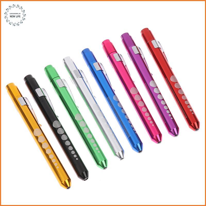 [LS] ไฟฉาย LED ทํางานไฟปากกาปฐมพยาบาลไฟฉายโคมไฟวัดนักเรียน [PH]