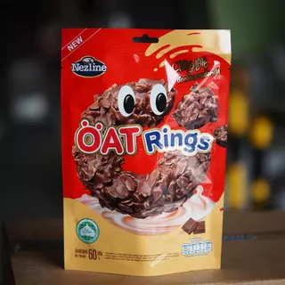 ใหม่! โอ๊ตริง Oat Rings Nezline ขนาด 60 กรัม (1 ห่อมี 10-12 ชิ้น) 3 รสชาติให้เลือก มีฮาลาล ช็อกโกแลต สตรอว์เบอร์รี่