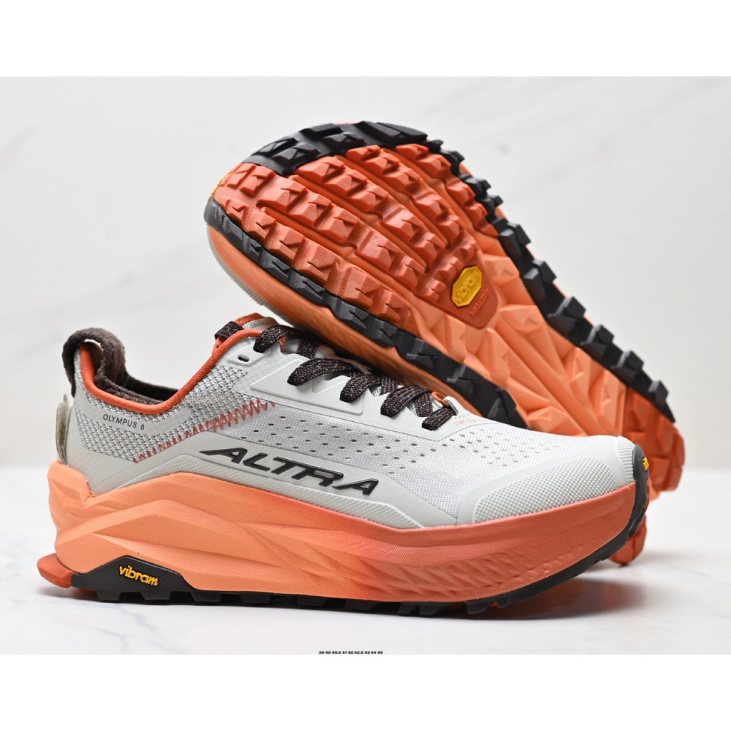 Altra M OLYMPUS 6 Men Casual กีฬารองเท้า Shock Absorbing รองเท้าวิ่งกลางแจ้งรองเท้าผ้าใบ OX5S V29O