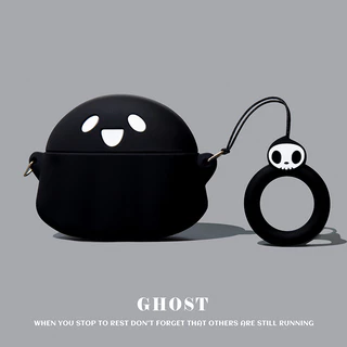 Case for EDIFIER EvoBuds Cartoon Robot Cake Cute Ghost Silicone soft shell for EDIFIER EvoBuds Clear Soft Case Protective Cover