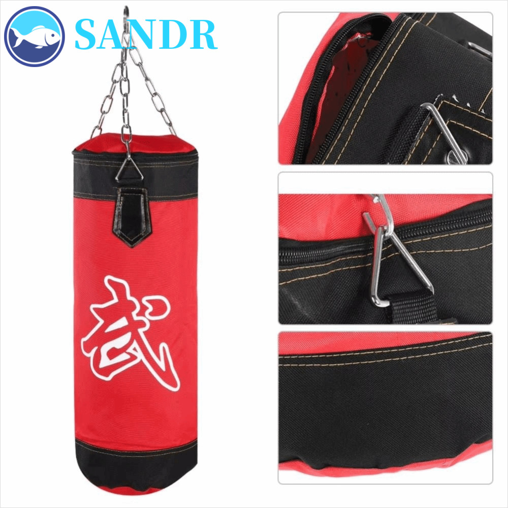 SANDR Oxford Boxing Bag, Hollow 60/80cm Boxing Punching Bag, Taekwondo Training Props Oxford Pressur