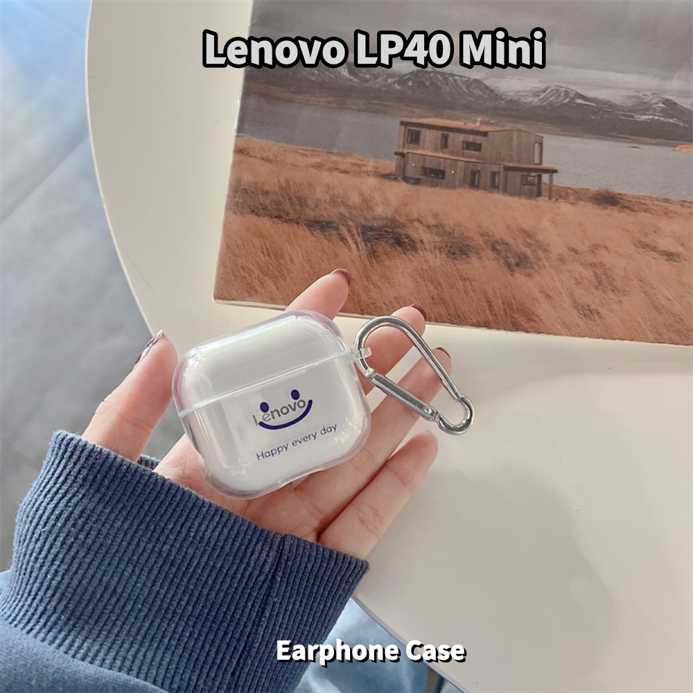 ขายร้อนสําหรับ Lenovo LP40 Mini Case การ์ตูนสร้างสรรค์ซิลิโคนอ่อนนุ่มหูฟังกรณีปลอกฝาครอบ