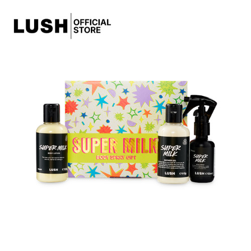 LUSH กล่องของขวัญ SUPER MILK BODY SPRAY GIFT