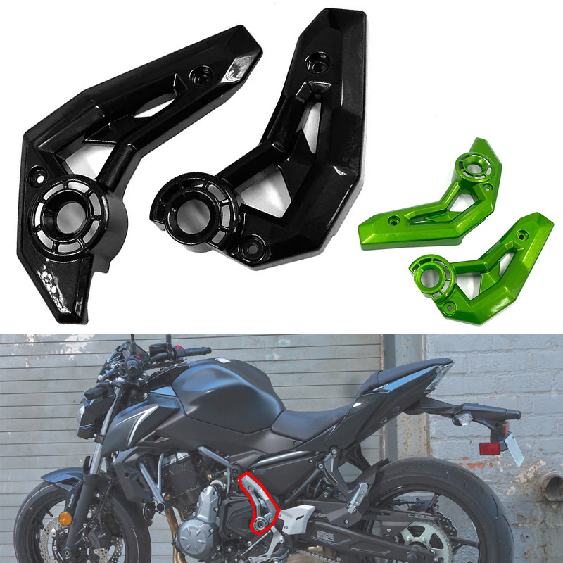 HZ 2024ใหม่กรอบด้านข้าง Z650 Ninja650แผงแฟริ่งรถจักรยานยนต์สำหรับป้องกัน650นินจาเหมาะสำหรับคาวาซากิ 