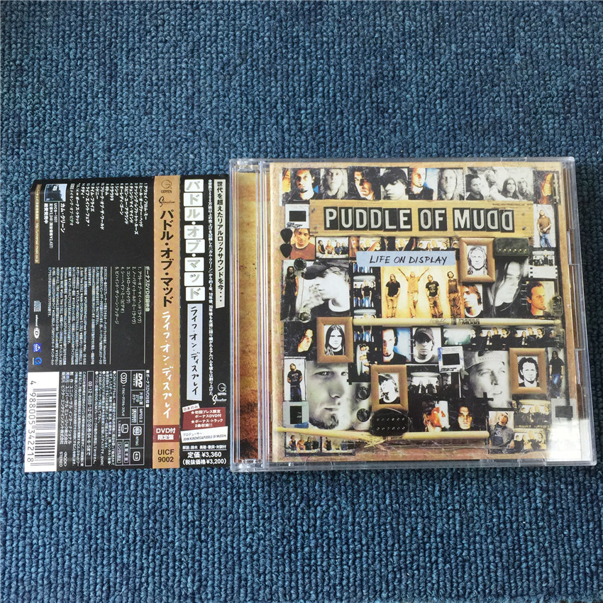 Puddle Of Mudd Life On Display (ฉบับญี่ปุ่น) CD+DVD qian6