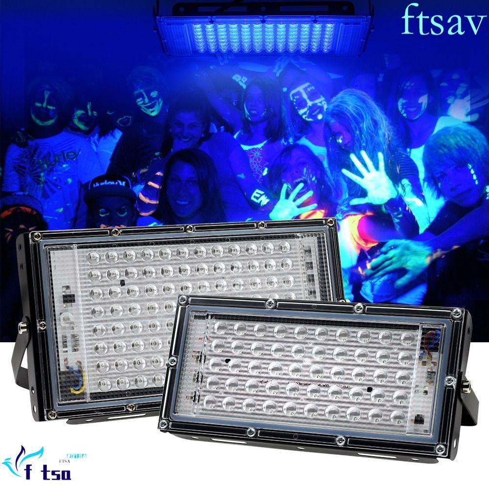 SWIFTSAVER UV Lamp, Effect Light 395nm UV Floodlight, Creative 120 Glow 50W/100W UV Stage Lamp Chris