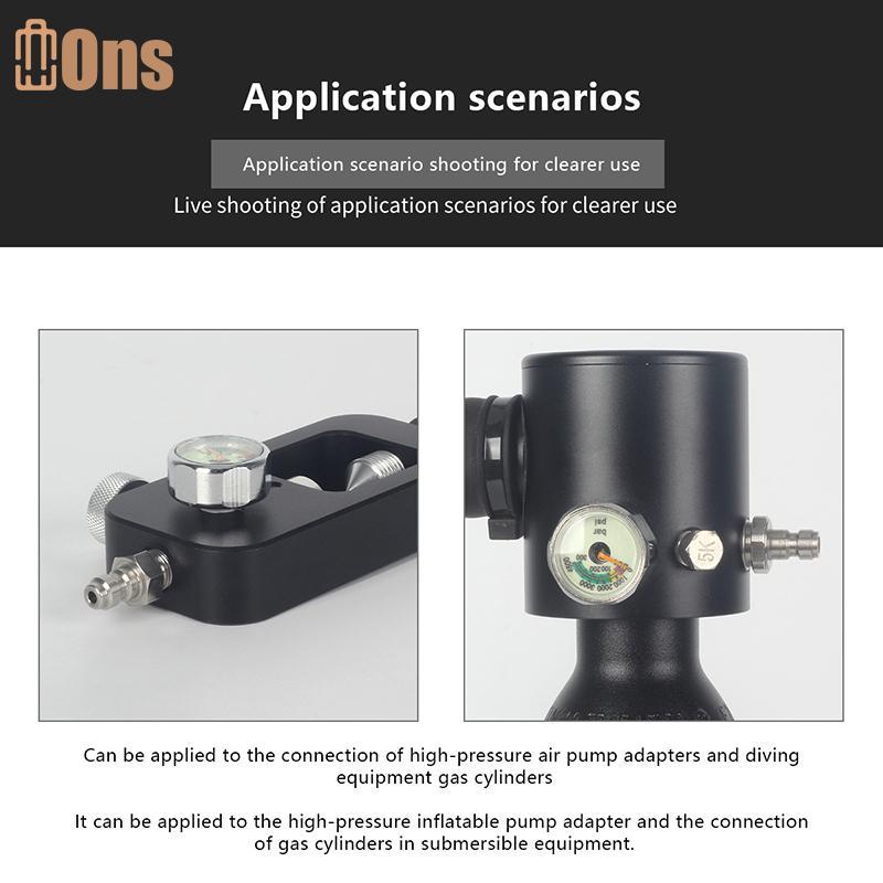 Ons 8MM ชายเกลียว Qui Connect วาล์วสําหรับปั๊มแรงดันสูง M10x1 1/8NPT 1/8BSPP ที่