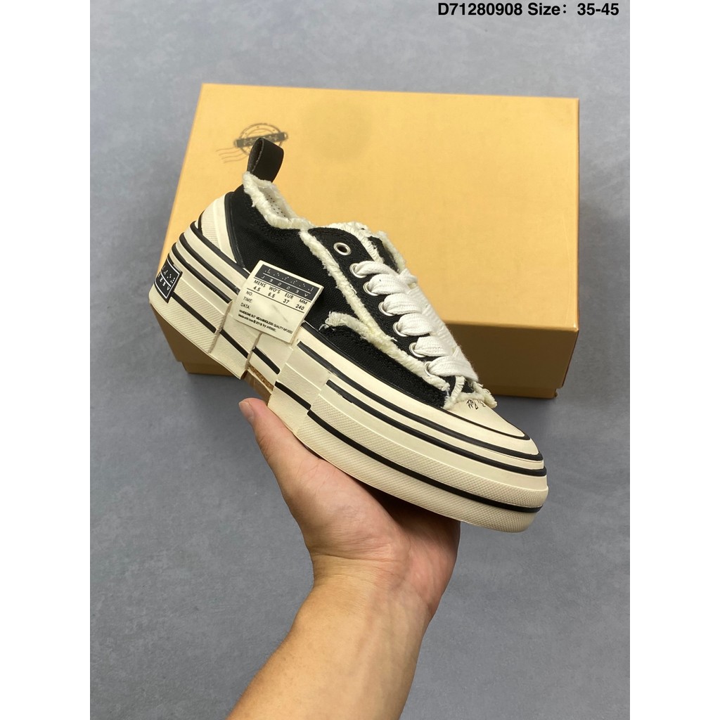 รองเท้าหัดเดิน xVESSEL GOP Low Full Vulcanized Beggar Shoes รองเท้าลําลอง OEMT