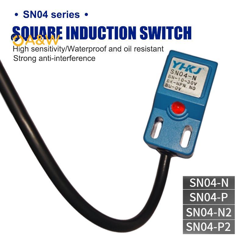 A&W NPN PNP SN04-N SN04-P SN04-N2 SN04-P2 โลหะเซนเซอร์ตรวจจับ Proximity SWITCH, ใช้สําหรับการตรวจจับ