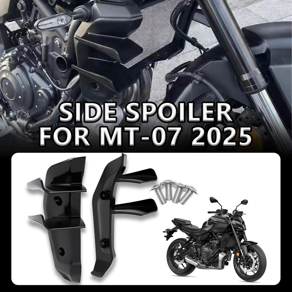 สําหรับอุปกรณ์เสริมรถจักรยานยนต์ด้านข้างปีกด้านข้างสปอยเลอร์ด้านหน้า Lower Winglets Aerodynamic ปีกค