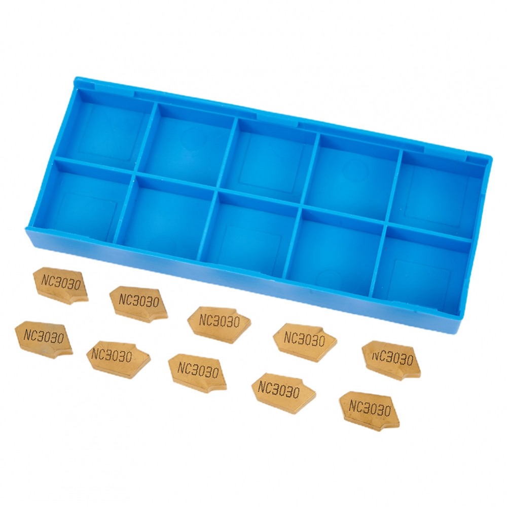 ใส่กึ่งเสร็จ 10 ชิ้นทอง SP300 YBC251 NC3020 ZQMX3N11-1E อะไหล่