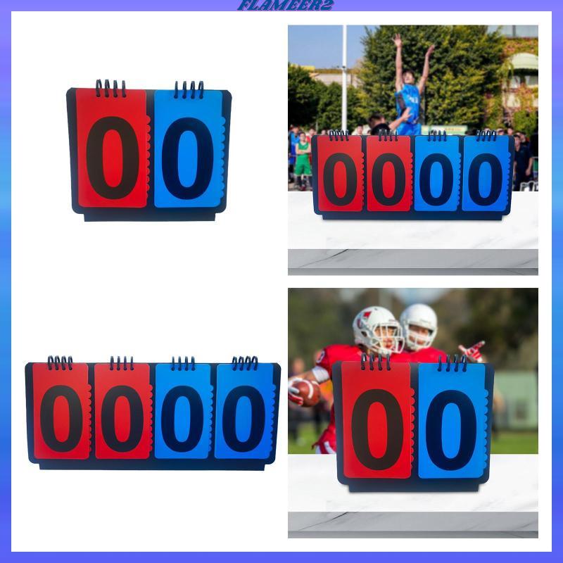 [Flameer2] Flip Score Board ทนทาน Manual Score การ์ดพลิกตาราง Score Flippers สําหรับการแข่งขันวอลเลย