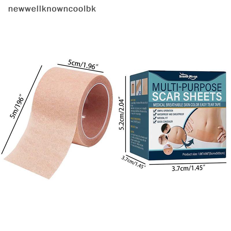 NEEW 1 ม้วนสีผิวโทนคอนซีลเลอร์ Tattoo Stiers Cover Up Tattoo Burn Scar Birthmark ที่มองไม่เห็น Patch