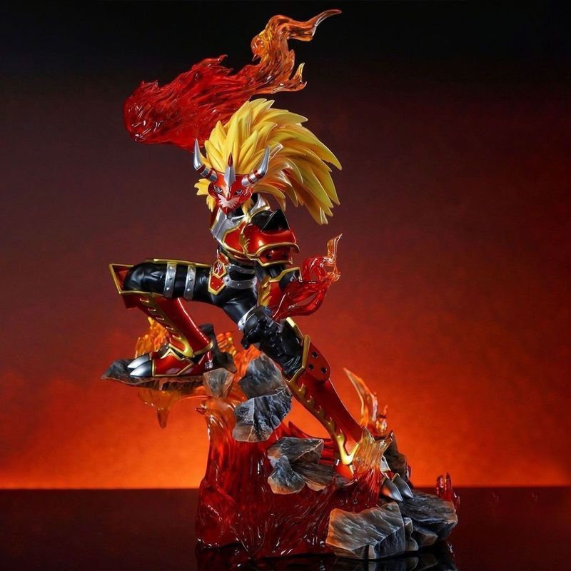 Vulcan Beast รูปแบบใหม่ Digimon Vulcan Flame Unlimited Zone GK รูปปั้นของขวัญรูปตกแต่ง n