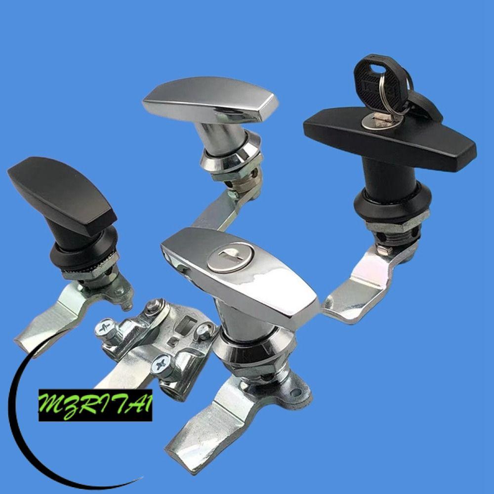 MARITA1 T Shape Lock, Rust Proof Fixing Handle Lock, Mechanical Hardware Zinc Alloy Cabinet Door Loc