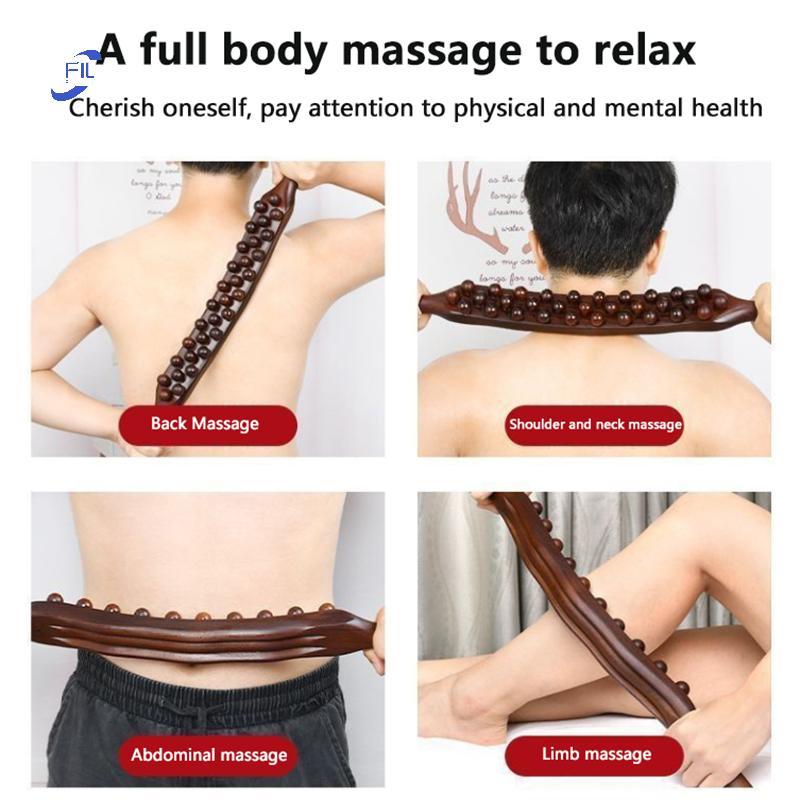 FIL 37 ลูกปัด Rolling ทั้ง Body Universal Ba เข็มนวดขูด Sti Point Treatment Guasha Relax Therapy เครื่องมือ OP