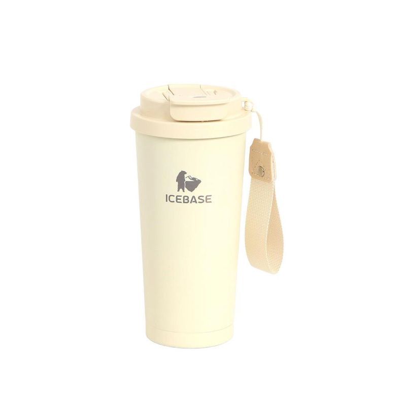 ICEBASE แก้วสูญญากาศ 500ml VLA-202BE เบจ