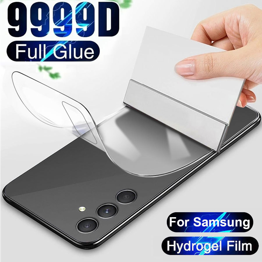 ฟิล์มหลังเครื่อง ไฮโดรเจล แบบใส สำหรับ SAMSUNG Galaxy A15 A25 A35 A55 A16 A26 A36 A56 A05 A06 5G