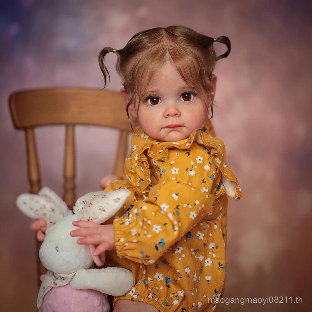 L8ST [จัดส่งจากจีน] Reborn Doll Simulation Girl Reborn MaggiToddler