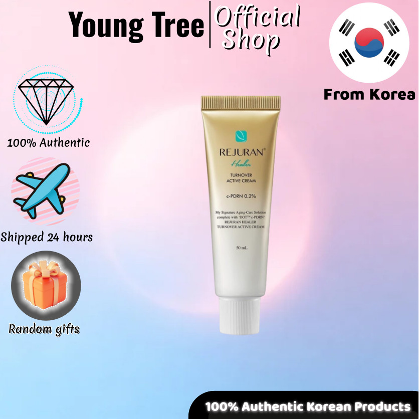 [REJURAN] Turnover Active Cream 50ml/ซ่อมแซมผิวอุปสรรค/ไฮเดรตอย่างล้ําลึก /ให้ความชุ่มชื้น/ ผิวกระชับ/ ต้านออกซิเดชัน