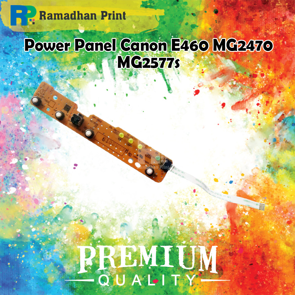 Canon E460 MG2470 MG2570 E410 MG2570s แผงไฟ + สายยืดหยุ่น