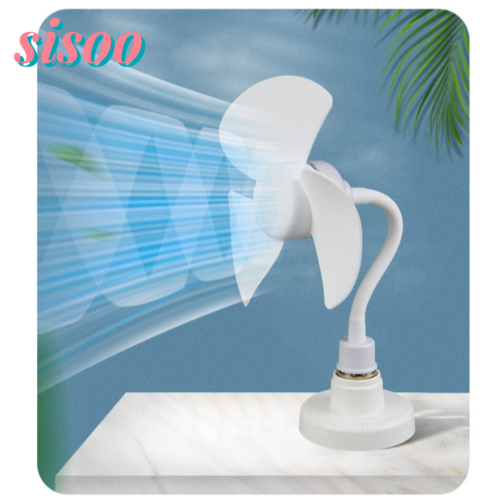 เครื่องมือทําความเย็น SIO, พัดลมขนาดเล็กซ็อกเก็ตสีขาว Plug and Play, พัดลมขนาดเล็กแบบพกพาสําหรับนักเรียนในหอพัก