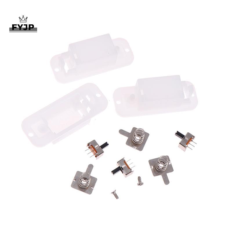 FYJP 10Set AG13/LR44 Battery Case With Switch Case 3V 4.5V Player Batterypartment ไม่มีแบตเตอรี่ [JP