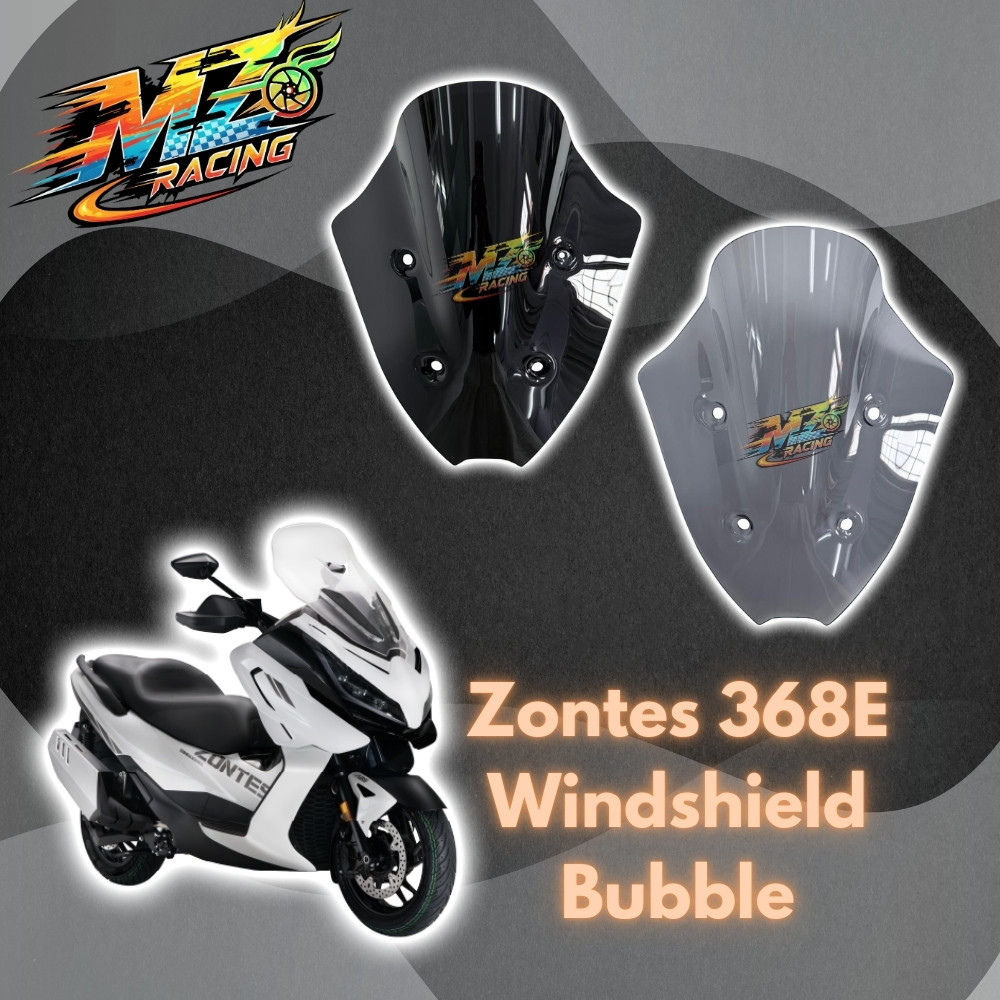 Zontes 368E Bubble Design Wind Deflector Wind Protection สําหรับ Zontes 368E