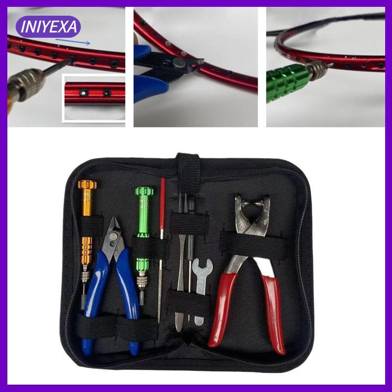 [Iniyexa] กุญแจยึดสาย/Stringing Clamp เพื่อ.Restring ไม้แบดมินตันและเทนนิส