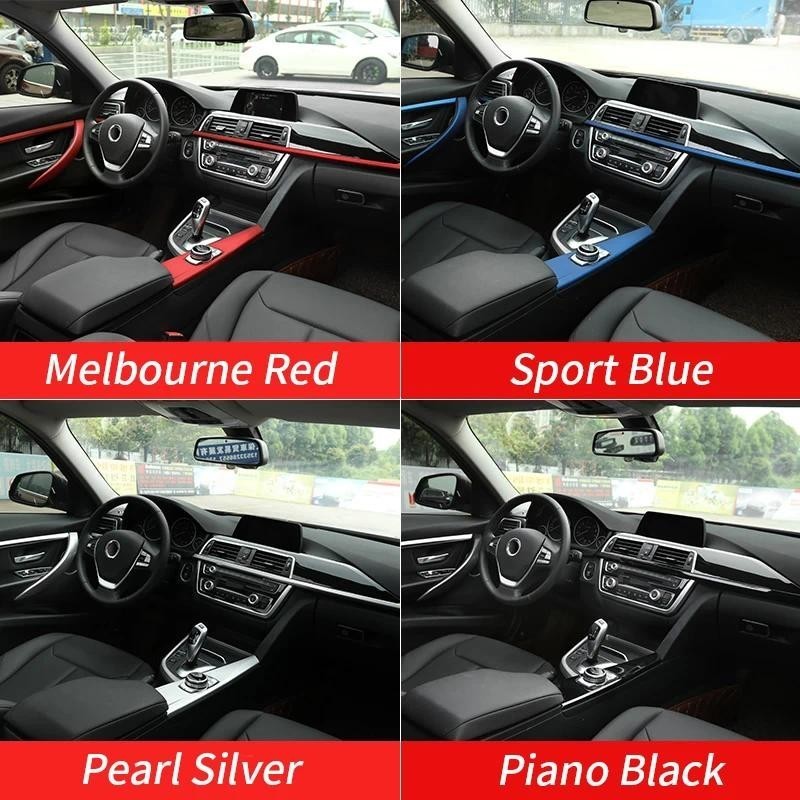 สําหรับ BMW 3 4 3GT Series F30 F34 F36 F32 ศูนย์เครื่องปรับอากาศ A/C Vent Outlet แผงรถประตูด้านในแถบ