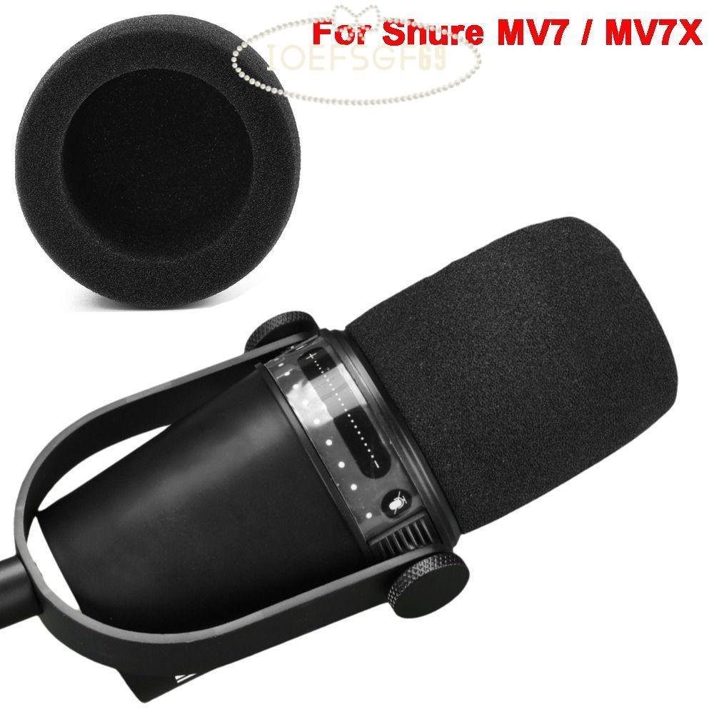 IOEFSGF69 Mic กระจก, Flocked ฟองน้ําโฟม Windproof ไมโครโฟน Pop Filter, Professional เปลี่ยน Pop Filt