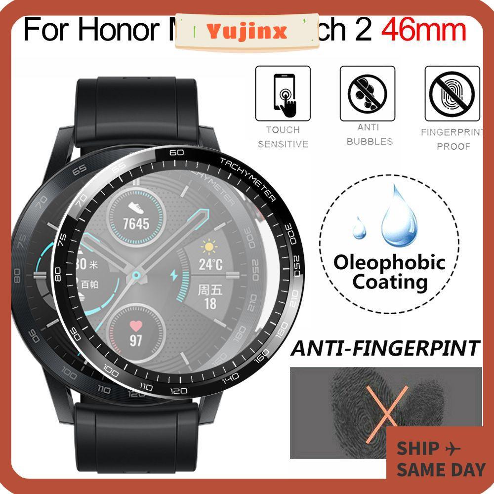 YUJINX Full Cover Screen Protector Ultra Thin HD รวมทุกอย่างสําหรับ Honor Magic watch 2 46 มม.