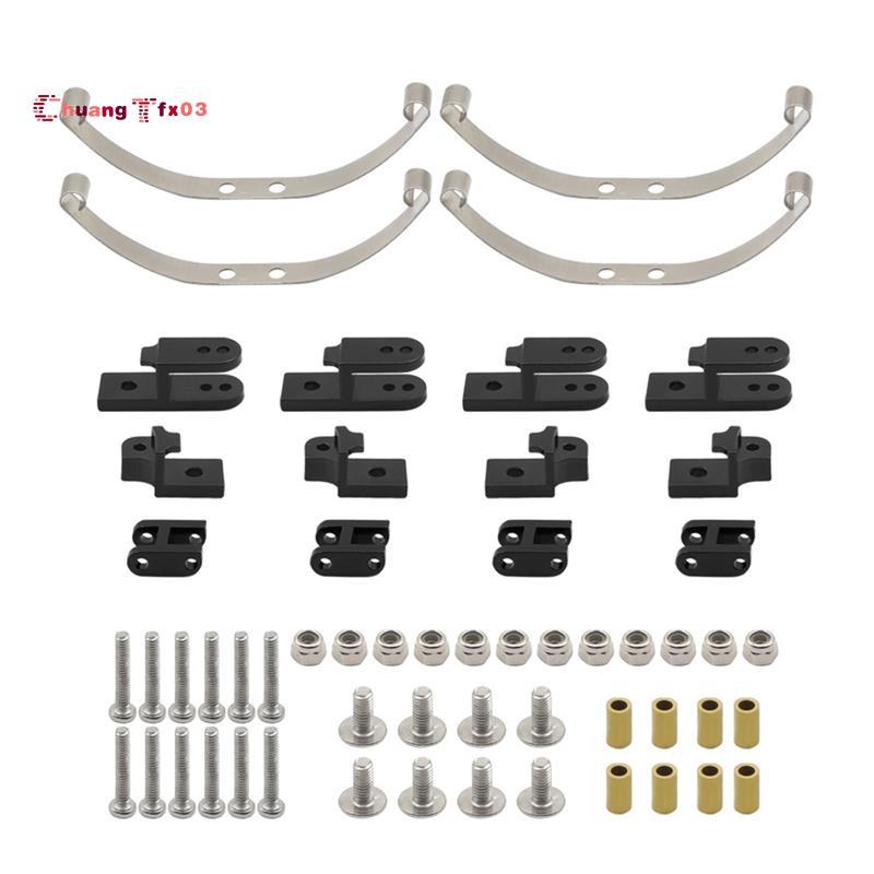 Chuangtfx031 ชุด Leaf Spring Damping Suspension อุปกรณ์เสริมสําหรับ 1/16 B24 4WD RC รถอะไหล่อัพเกรด