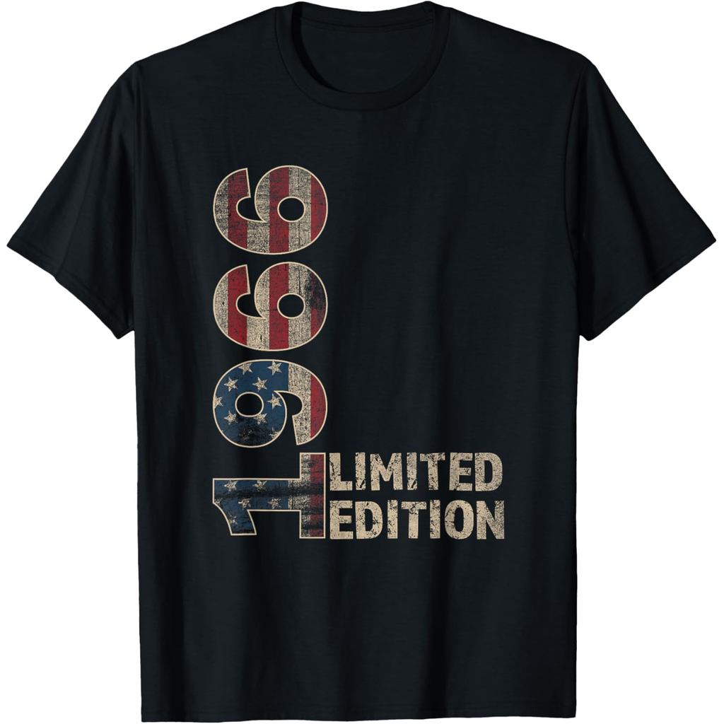 เสื้อยืดวินเทจสำหรับผู้ชาย ของขวัญวันเกิดครบรอบ 60 ปี สำหรับผู้ที่เกิดปี 1966 กำลังจะอายุ 60 ปี