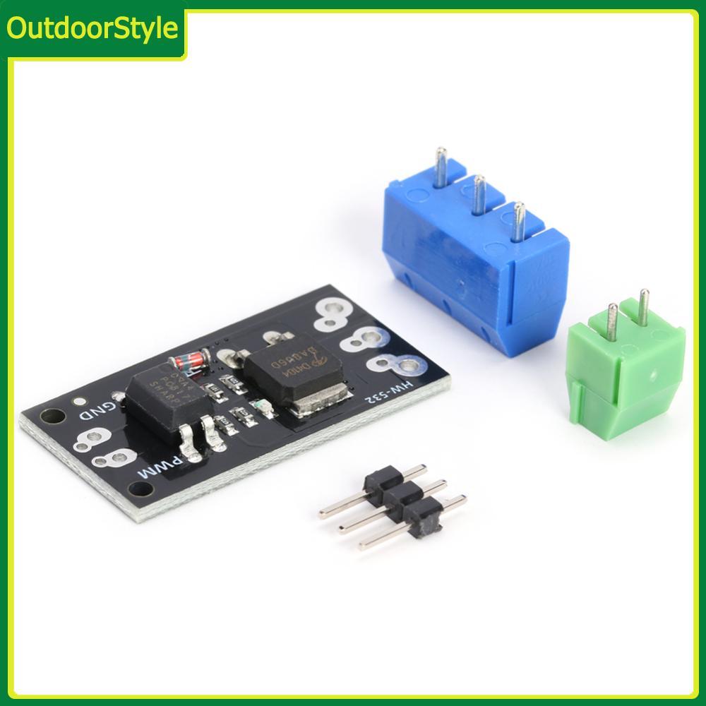 สไตล์กลางแจ้ง♫ D4184 PWM ความเร็วระเบียบแยก MOSFET MOSF Tube FET โมดูล w/Optocoupler