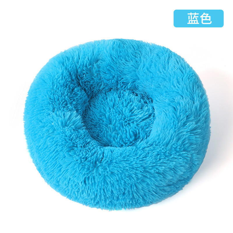 Kennel Cat Bed Plush Pet Bed Warm Kennel Winter Kennel Pet Bed Dog Mat