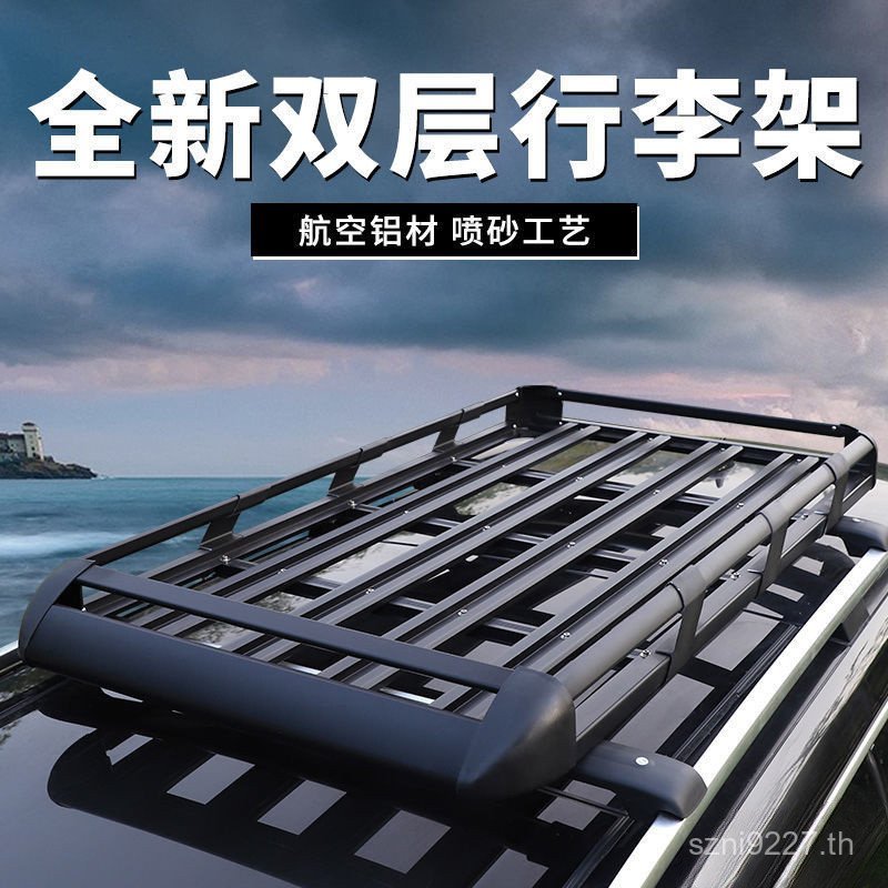 ดัดแปลงชั้นวางกระเป๋าเดินทางกระเป๋าเดินทางหลังคากรอบ Off-Road Rack รถอลูมิเนียม Travel Rack Universa