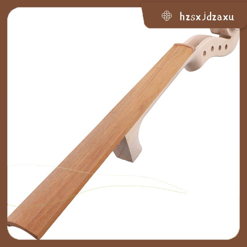 hzsxjdzaxuยังไม่เสร็จเปลวไฟไวโอลินคอ Headstock Scroll 4/4 Unvarnished DIY ไวโอลินหัว Peg กล่อง