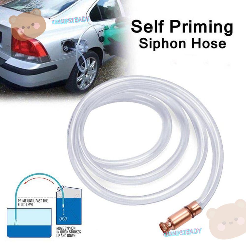 CHAMPSTEADY ท่อดูดด้วยตนเอง Siphon เครื่องมือตนเองประปาท่อ PVC ท่อความปลอดภัย ท่อกาลักน้ํา