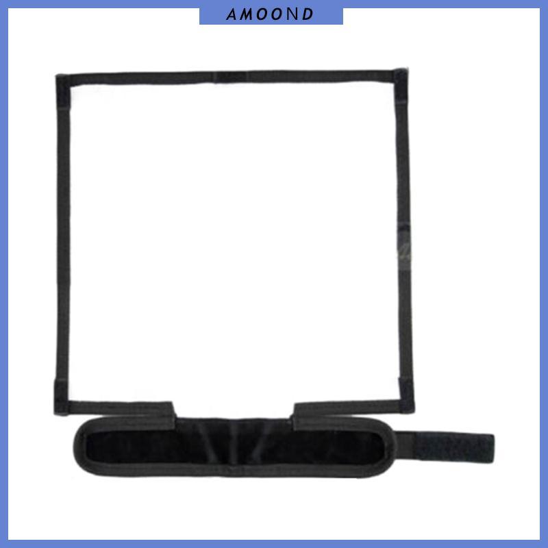 AMOOND Flash Reflector Flash Bounce Panel พร้อมเทคโนโลยี Softening สําหรับระบบแสงภายนอก DSLR
