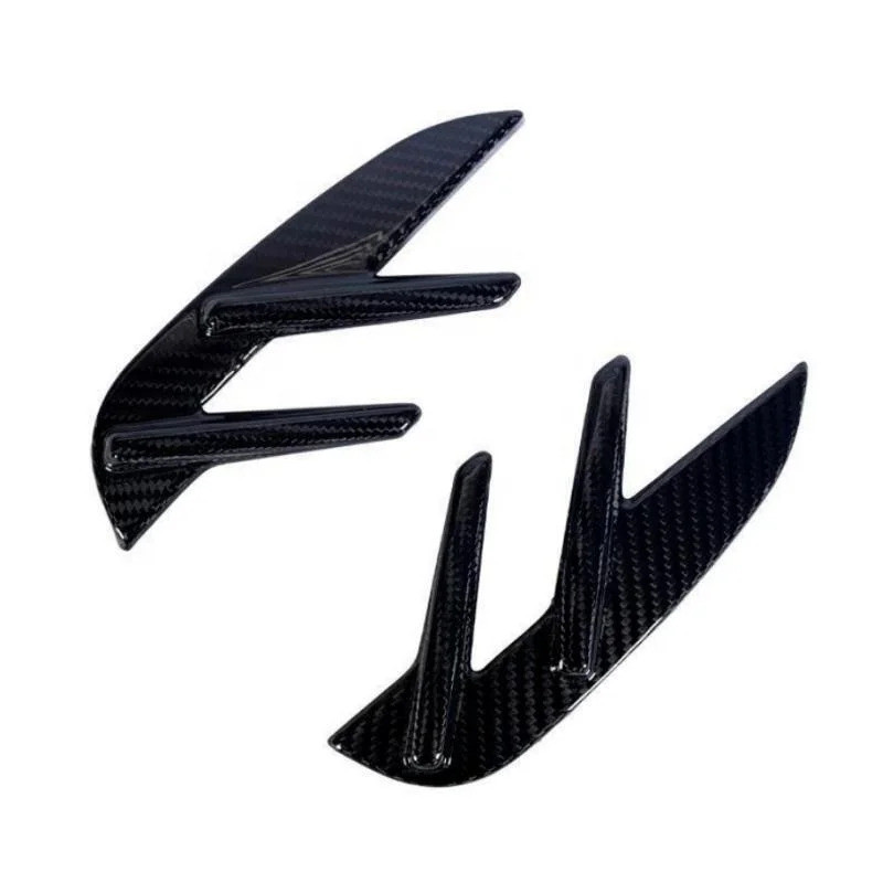 G80 M3 Fender Trim OE-สไตล์แห้งคาร์บอนไฟเบอร์ด้านหน้าFender Trim Vent Garnish StickสําหรับBMW G80 G8