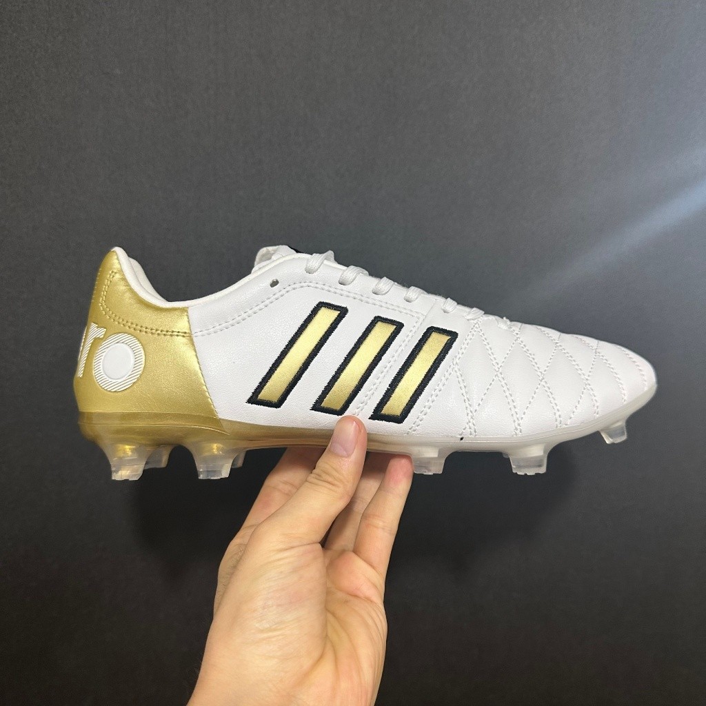 รองเท้าฟุตบอล Adidas Adipure 11Pro X PD25 TRX Elite FG สำหรับสนามหญ้าธรรมชาติ พร้อมถุงและกล่องเก็บ ส่งฟรี มีบริการชำระเงินปลายทาง